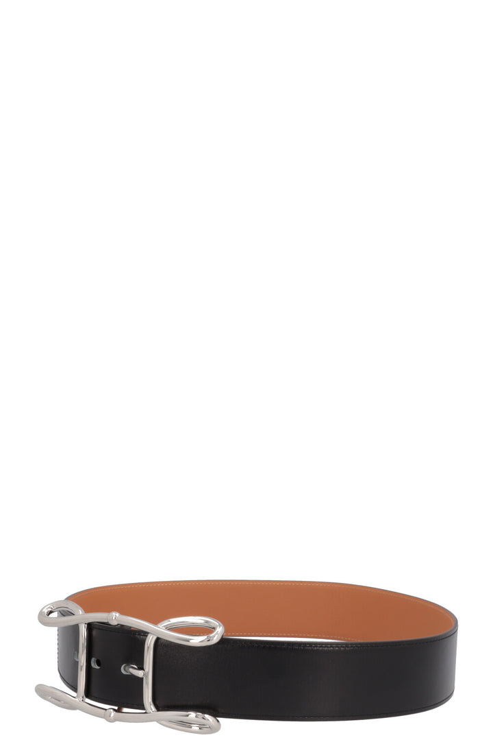 HERMÈS Voltige 45 Belt Box Palladium