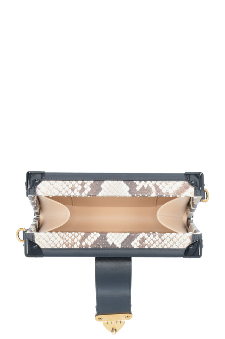 LOUIS VUITTON Petite Malle Python