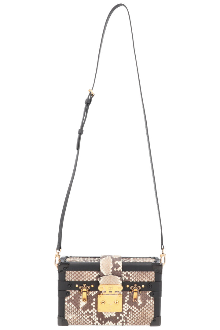 LOUIS VUITTON Petite Malle Python