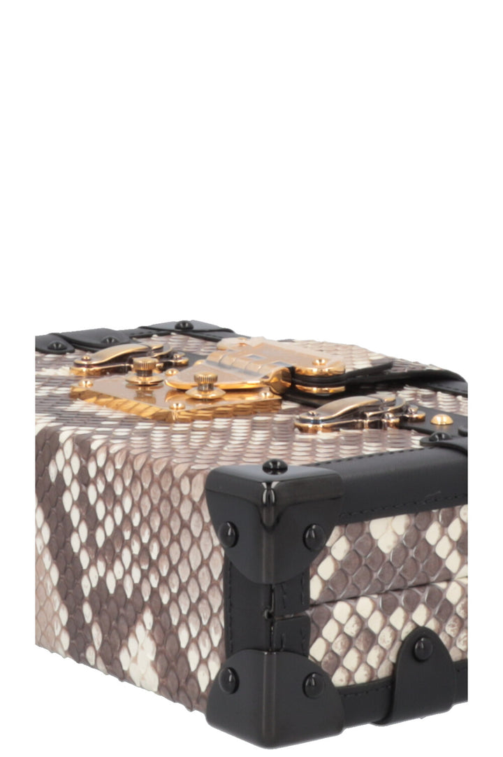 LOUIS VUITTON Petite Malle Python