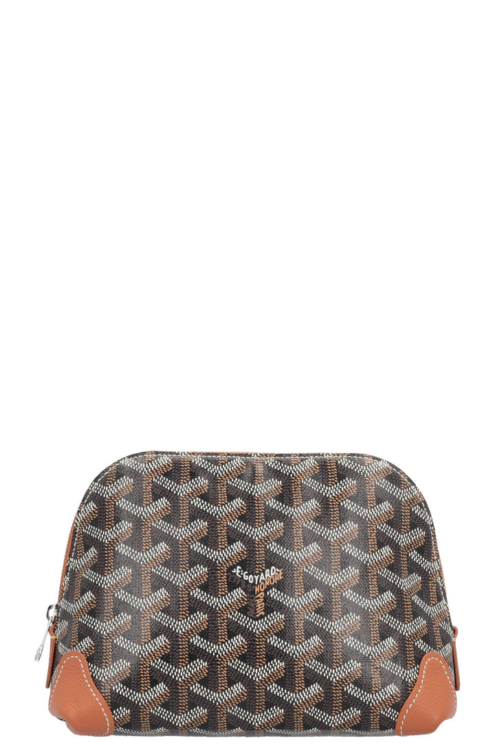 GOYARD Vendôme Cosmetic Pouch Goyardine Black