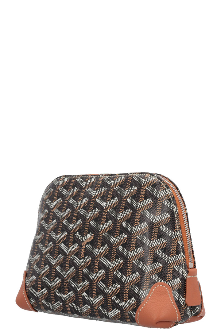 GOYARD Vendôme Cosmetic Pouch Goyardine Black