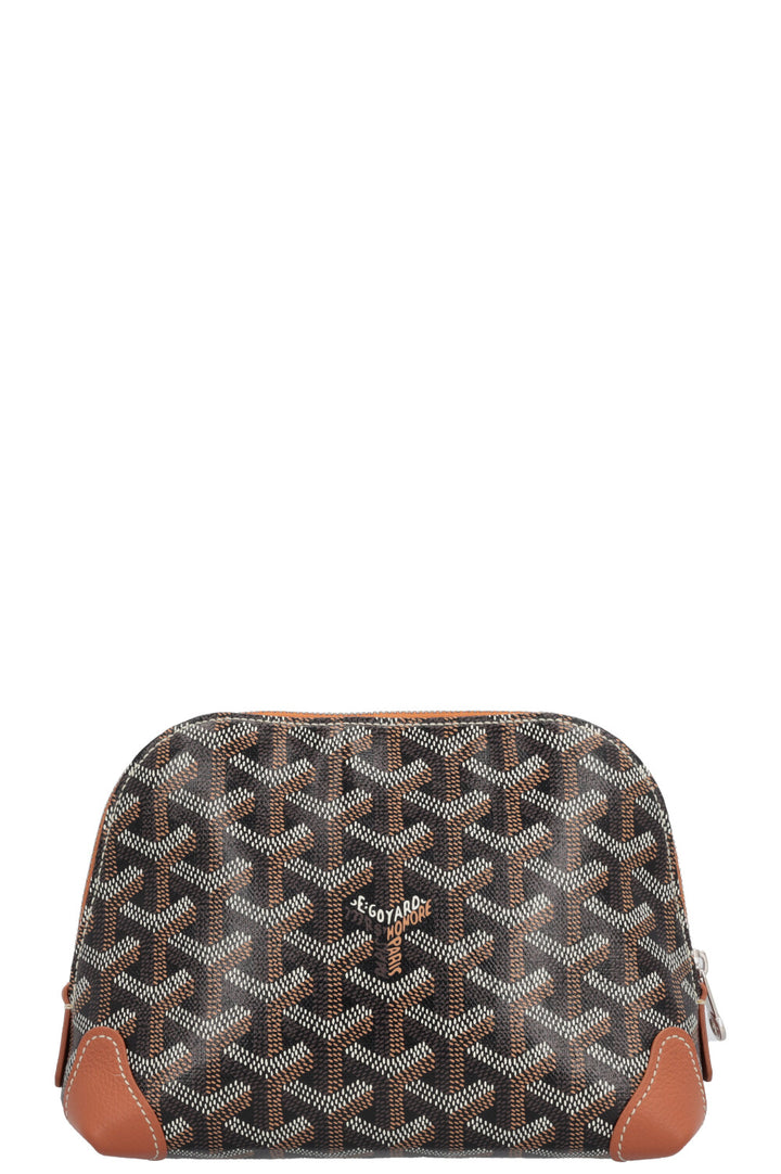 GOYARD Vendôme Cosmetic Pouch Goyardine Black