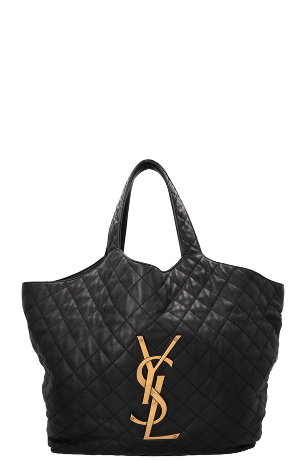 Sac cabas Icare noir SAINT LAURENT