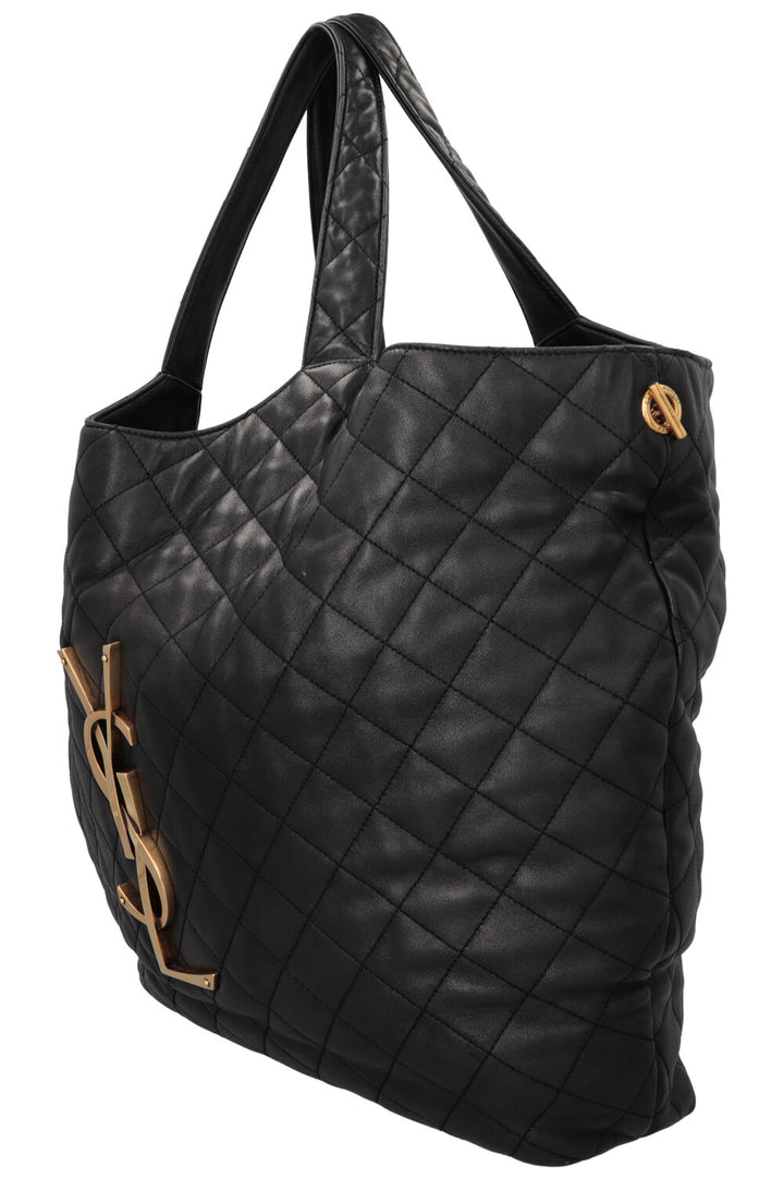 Sac cabas Icare noir SAINT LAURENT