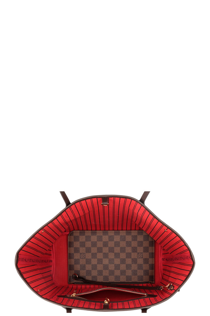LOUIS VUITTON Neverfull MM Damier Ebene