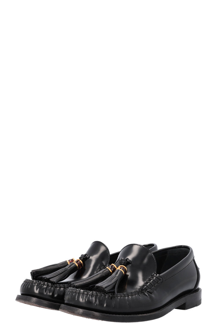 CHRISTIAN DIOR D-Academy Flats Leather Black
