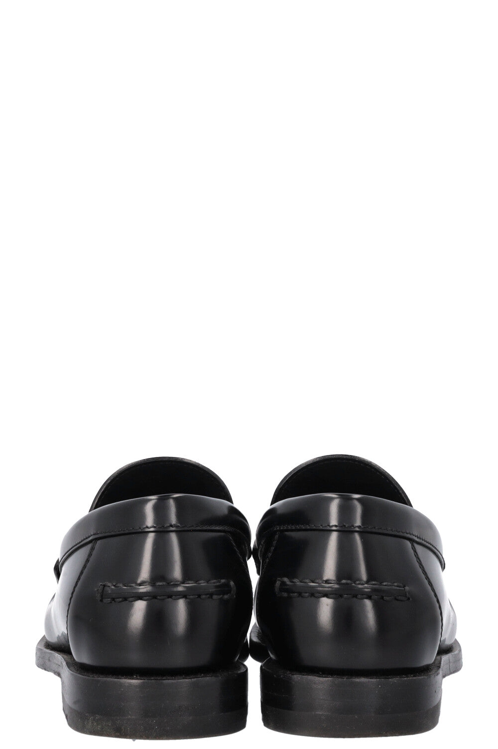 CHRISTIAN DIOR D-Academy Flats Leather Black