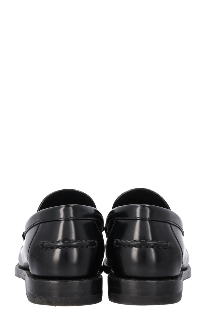 CHRISTIAN DIOR D-Academy Flats Leather Black