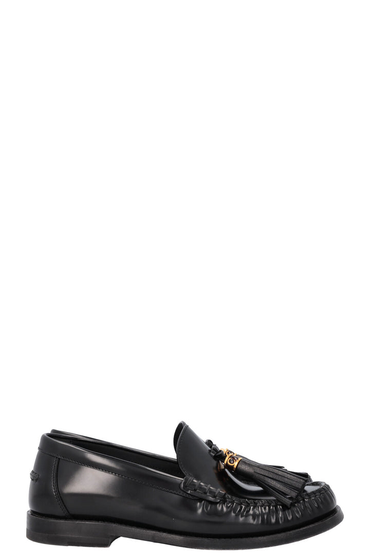 CHRISTIAN DIOR D-Academy Flats Leather Black