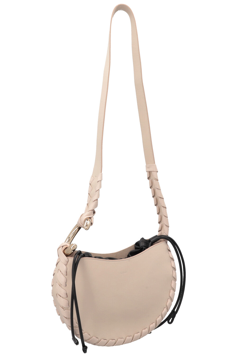 CHLOÉ Small Mate Hobo Bag Ivory
