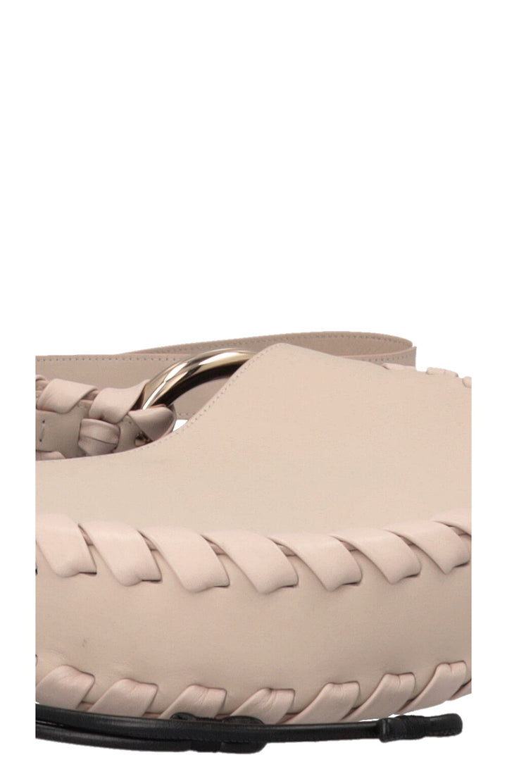 CHLOÉ Small Mate Hobo Bag Ivory