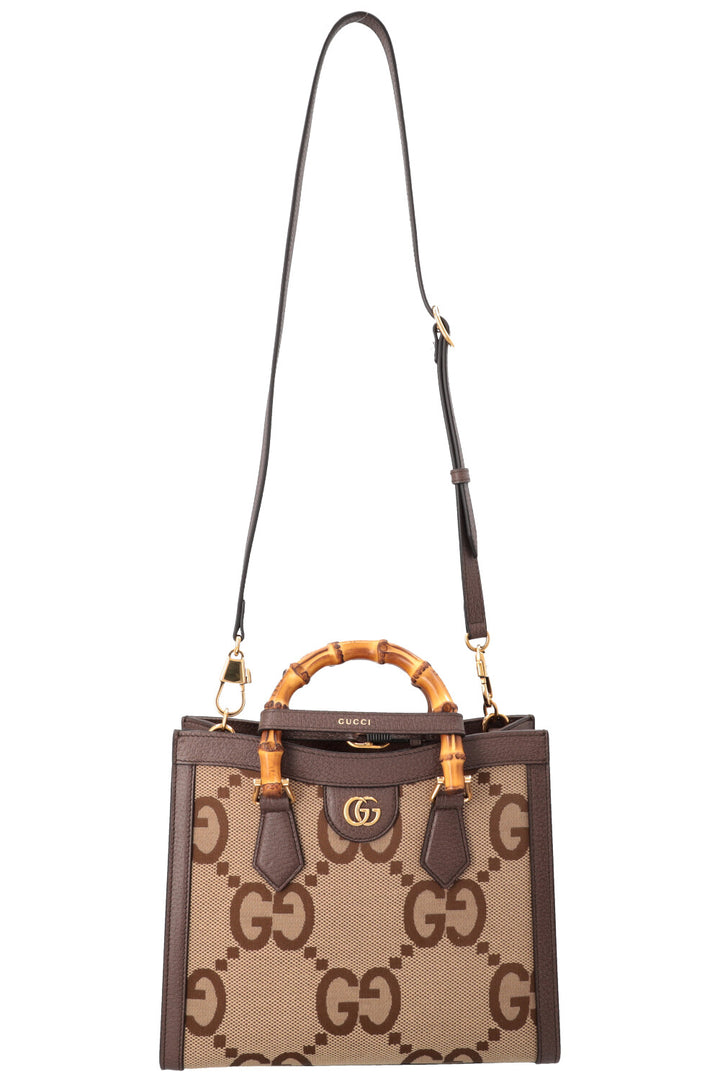 GUCCI Diana Giant GG Medium Brown