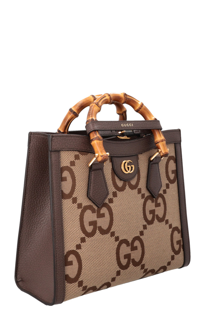 GUCCI Diana Giant GG Medium Brown