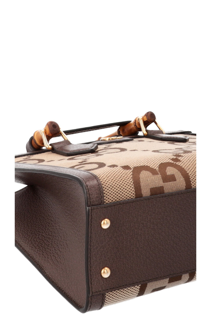 GUCCI Diana Giant GG Medium Brown