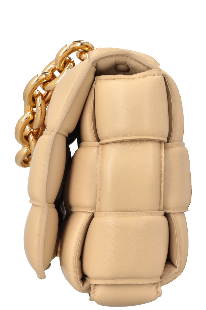 BOTTEGA VENETA Chain Cassette Crossbody Bag Beige