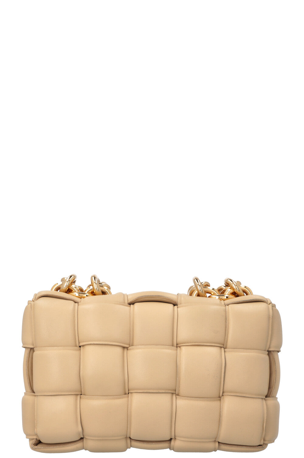 BOTTEGA VENETA Chain Cassette Crossbody Bag Beige