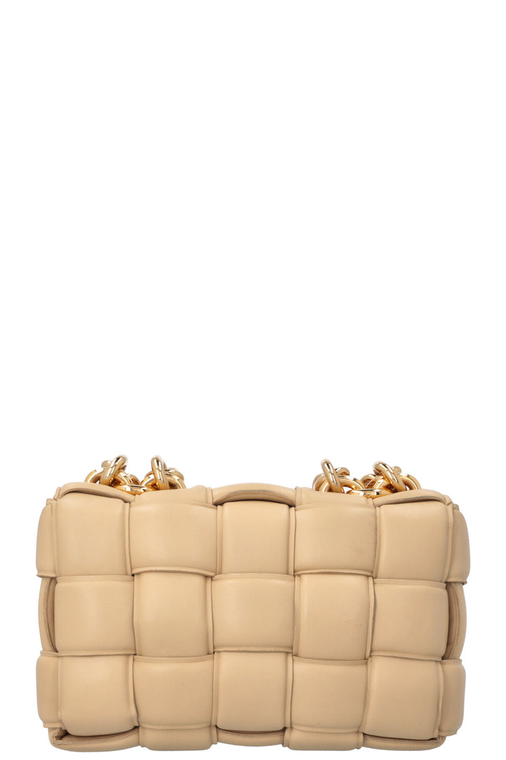 BOTTEGA VENETA Chain Cassette Crossbody Bag Beige