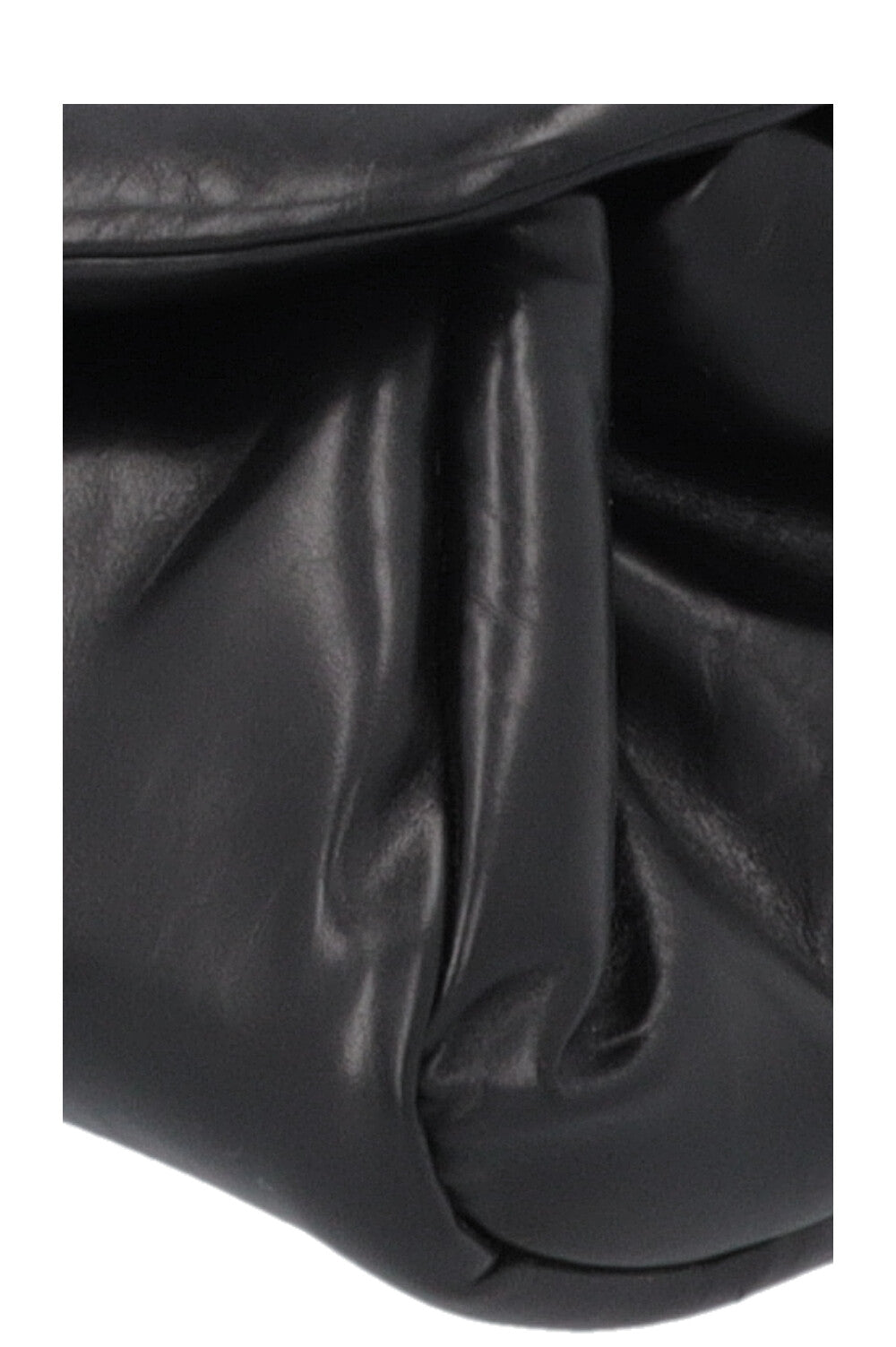 JIL SANDER Cannolo Grande Shoulder Bag Leather Black
