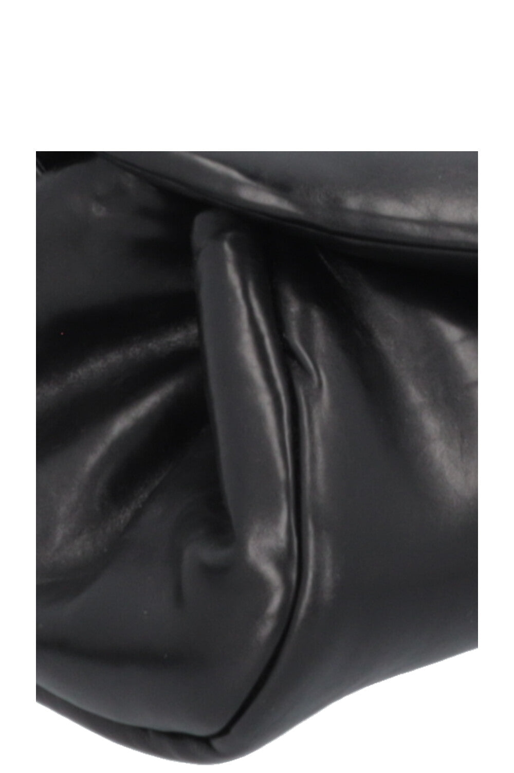 JIL SANDER Cannolo Grande Shoulder Bag Leather Black