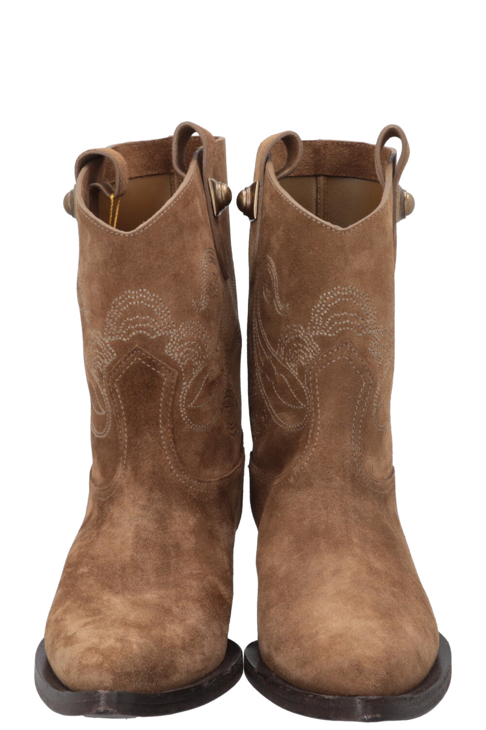ETRO Cowboy Ankle Boots Suede