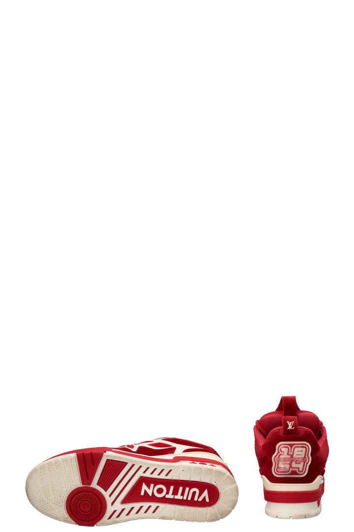LOUIS VUITTON LV Skate Sneaker Red