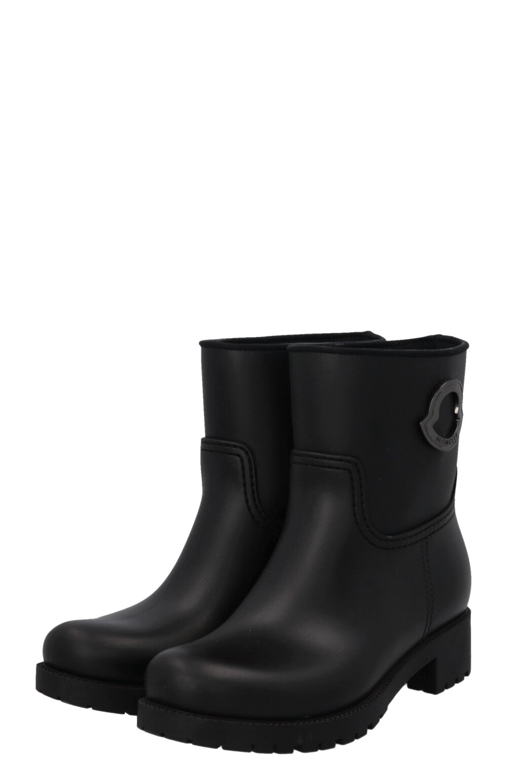 MONCLER Kickstream Rubber Boots Black