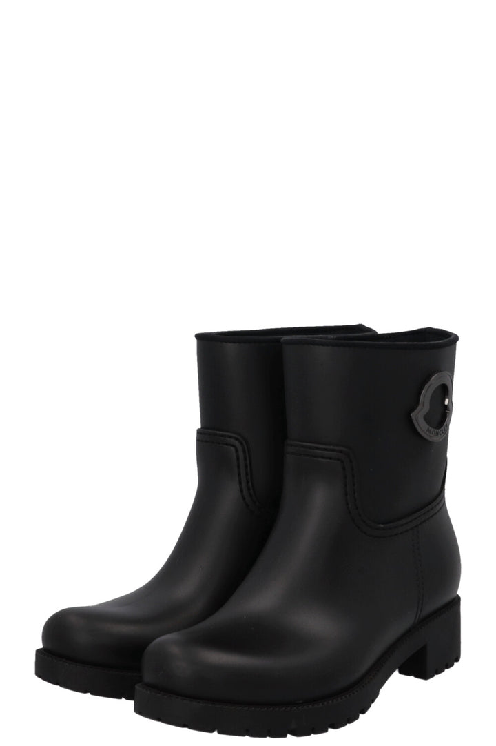 MONCLER Kickstream Rubber Boots Black