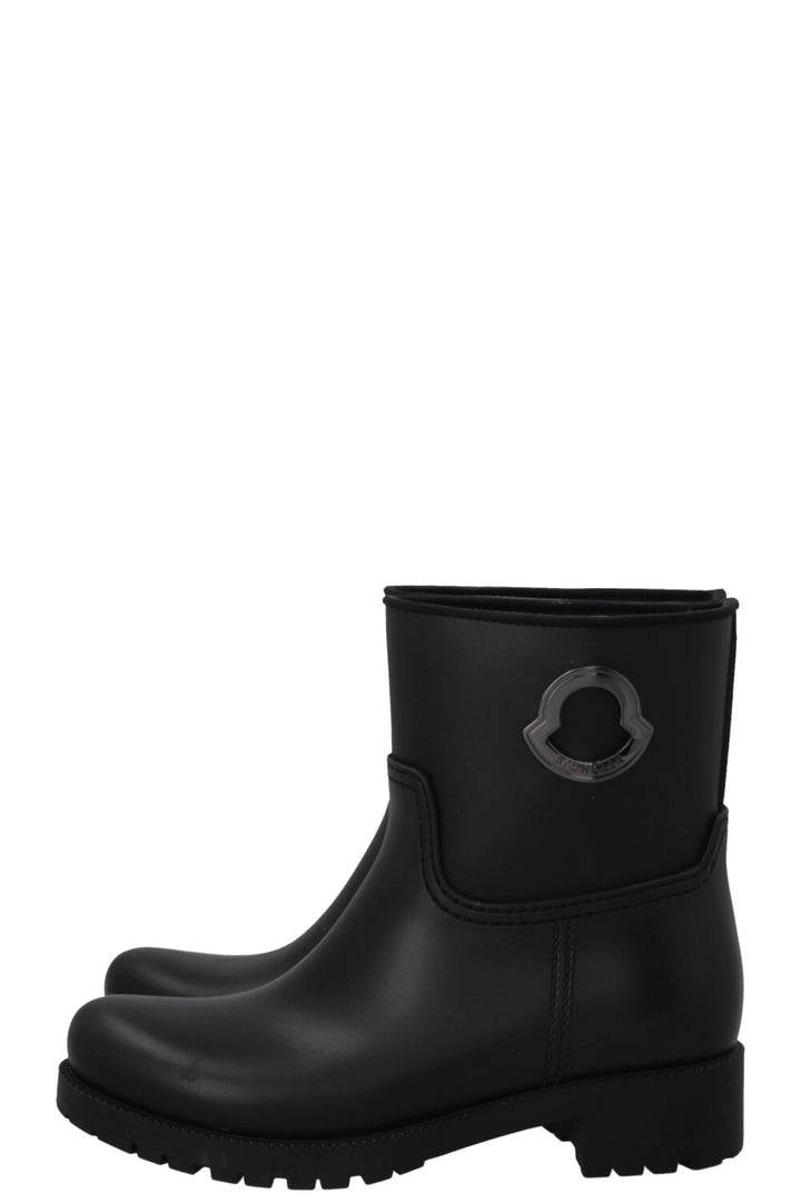 MONCLER Kickstream Rubber Boots Black