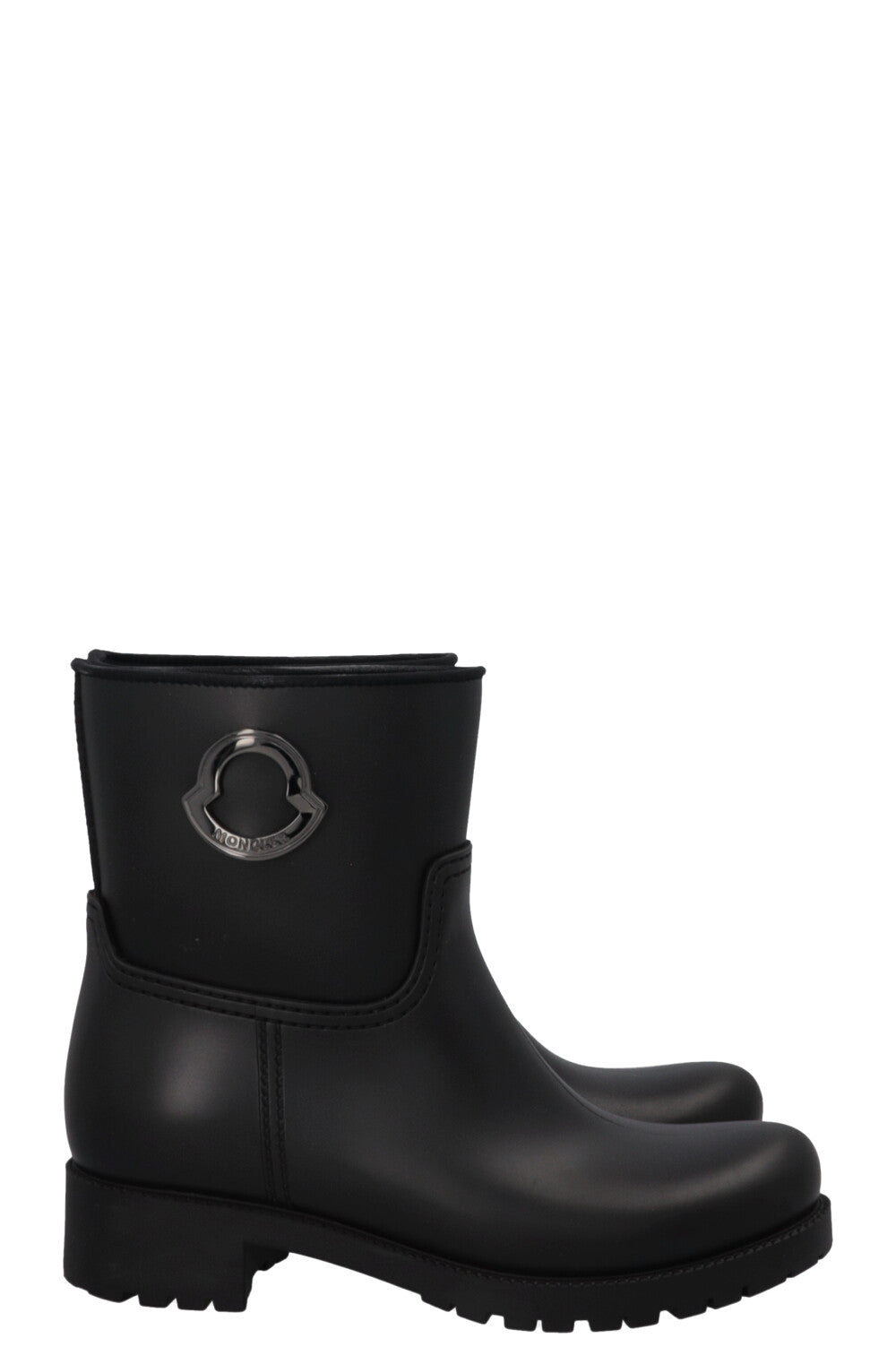 MONCLER Kickstream Rubber Boots Black