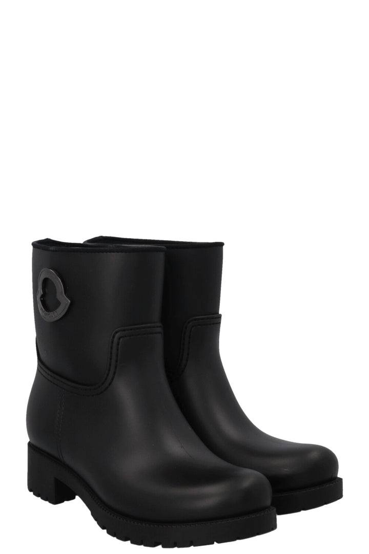 MONCLER Kickstream Rubber Boots Black