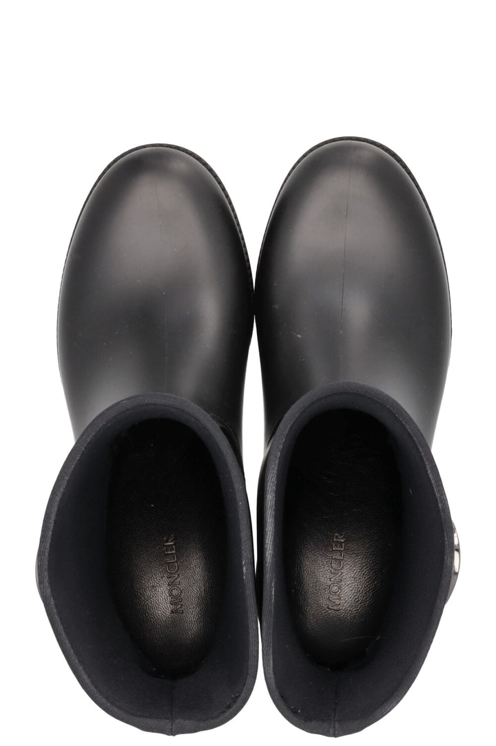 MONCLER Kickstream Rubber Boots Black