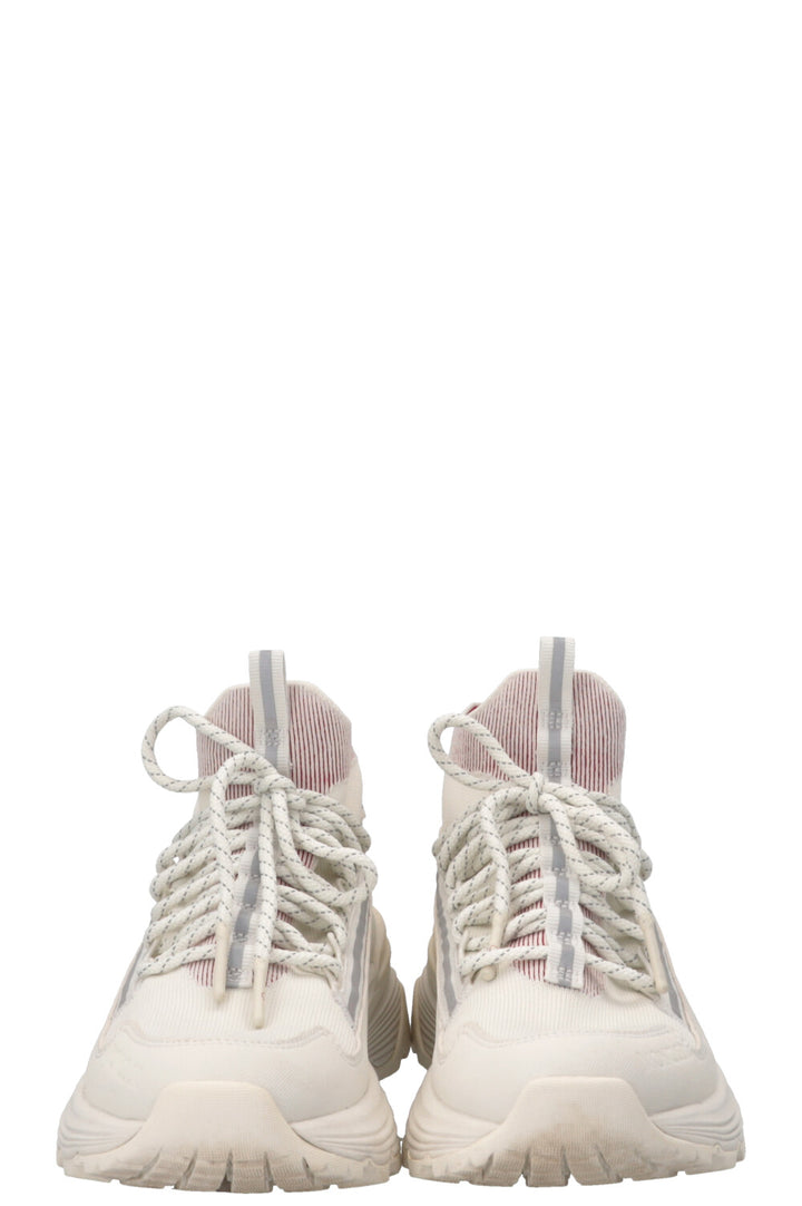 MONCLER Monte Runner Sock Sneakers White