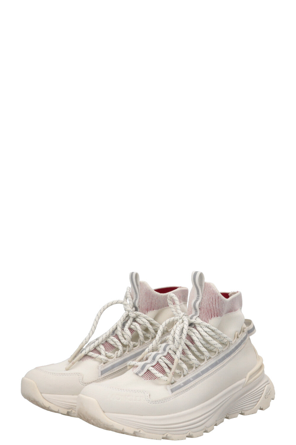 MONCLER Monte Runner Sock Sneakers White