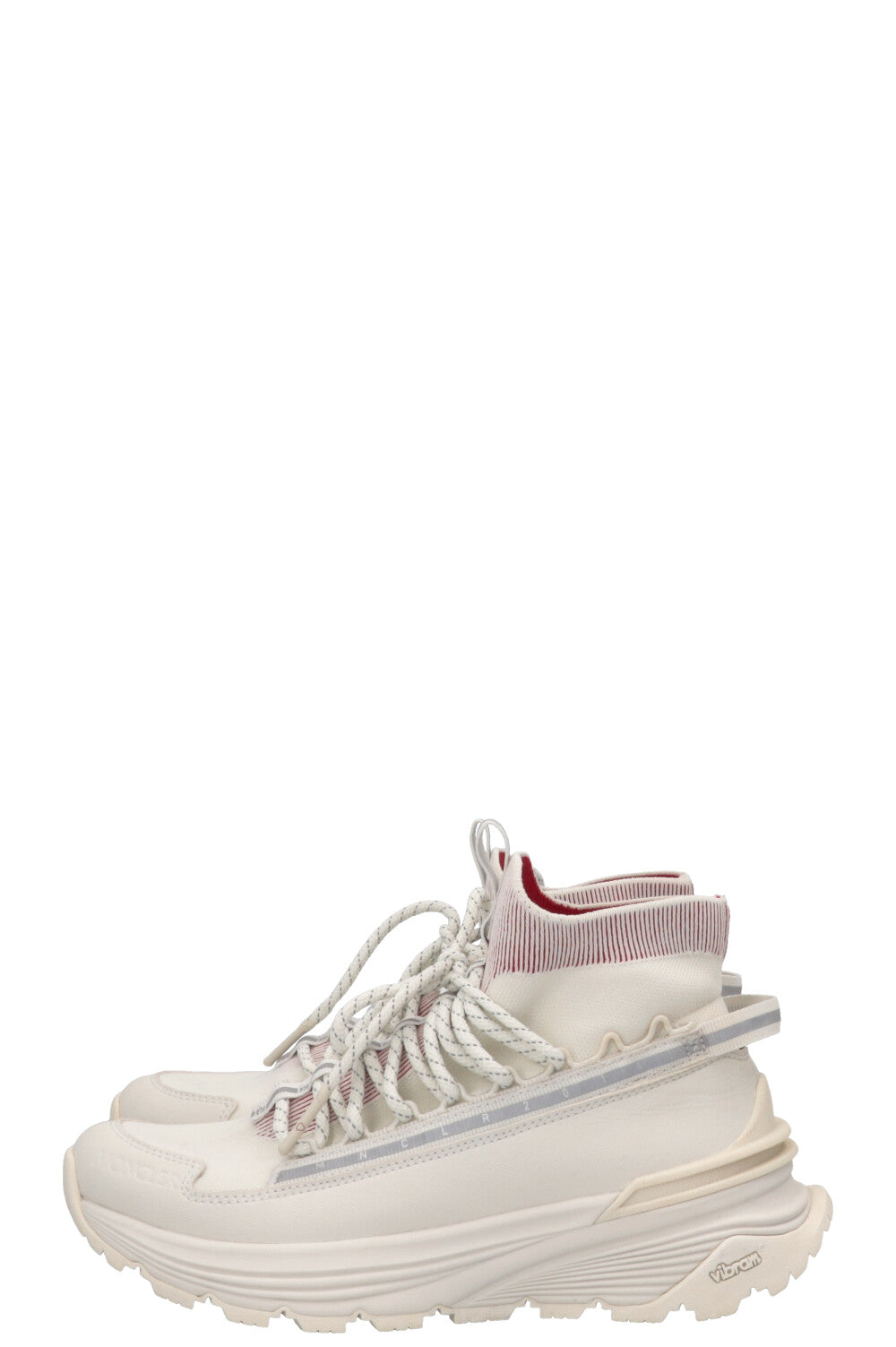 MONCLER Monte Runner Sock Sneakers White – REAWAKE
