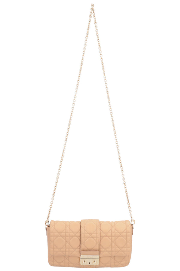 CHRISTIAN DIOR Miss Dior Promenade WOC Leather Beige