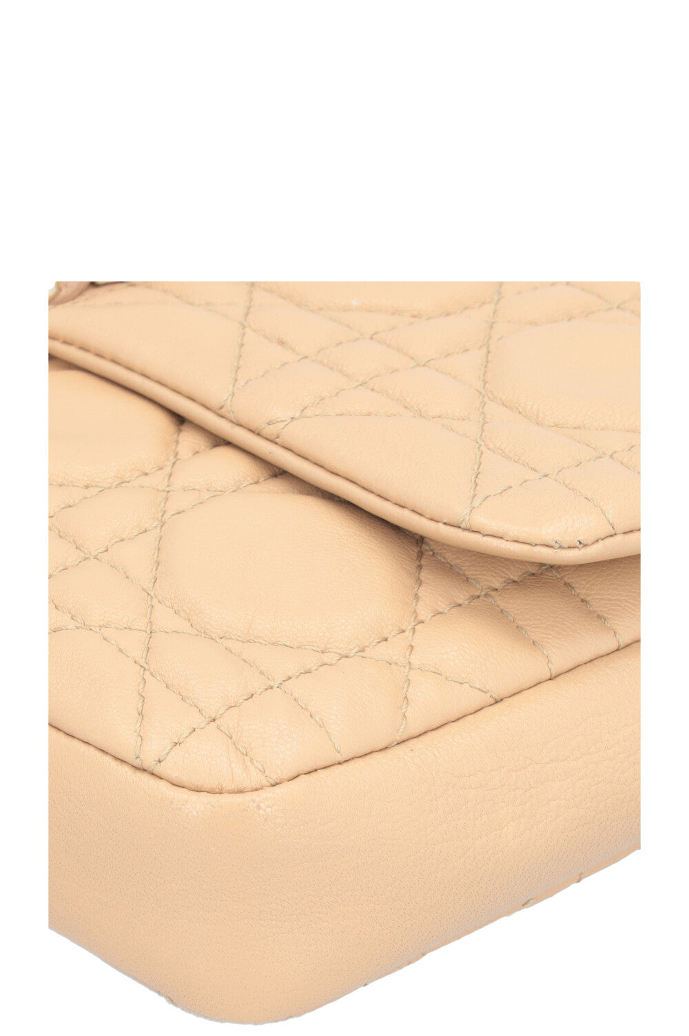 CHRISTIAN DIOR Miss Dior Promenade WOC Cuir Beige