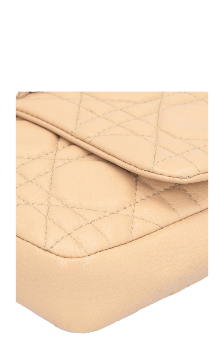 CHRISTIAN DIOR Miss Dior Promenade WOC Cuir Beige