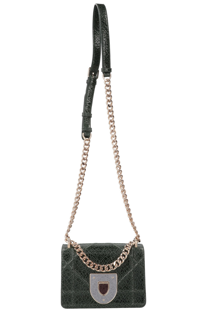 CHRISTIAN DIOR Diorama Crossbody Bag Green