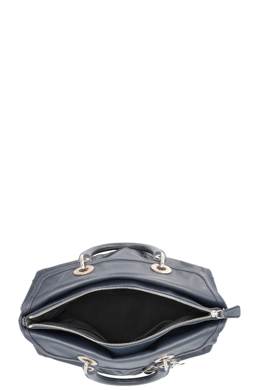 CHRISTIAN DIOR Granville Cannage Sac Cabas Marine