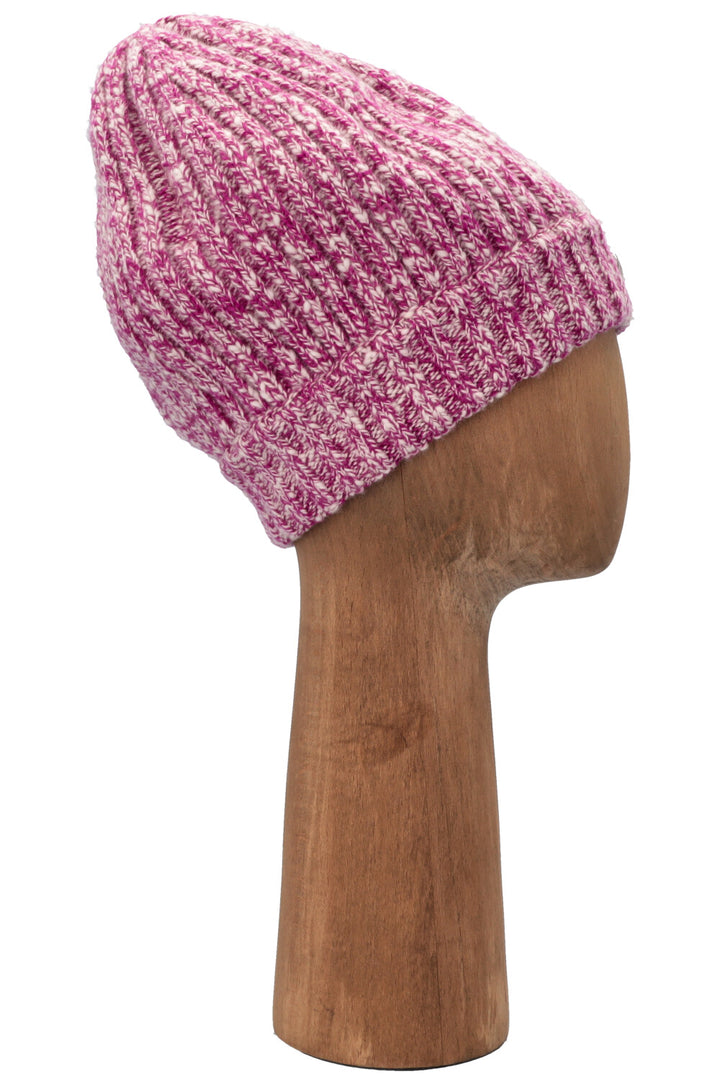 Bonnet en maille CHANEL 2018 violet