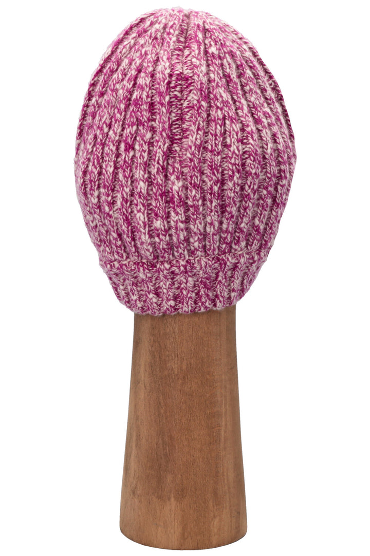 Bonnet en maille CHANEL 2018 violet