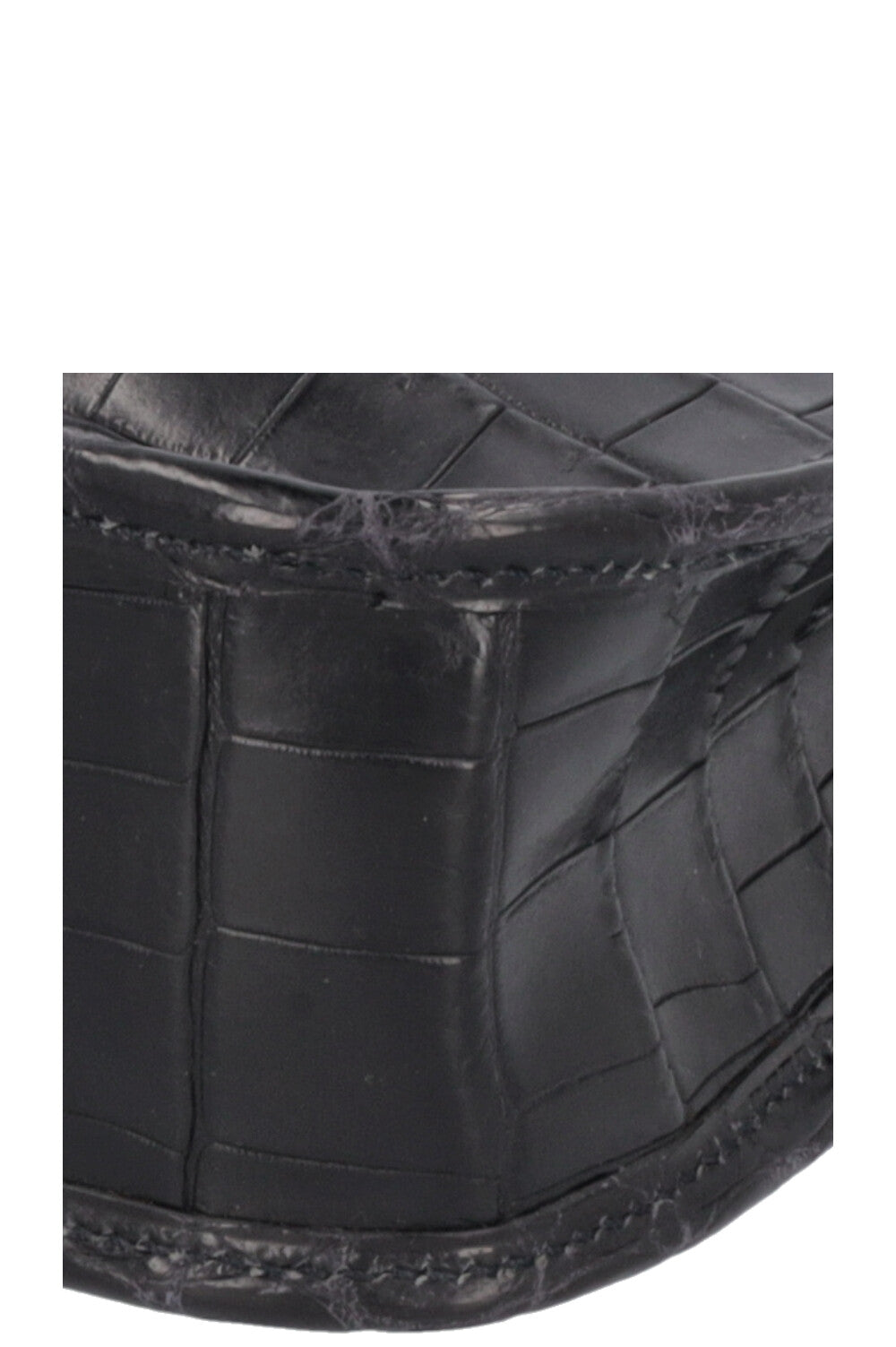 HERMÈS Vespa Crossbody Bag Alligator Black