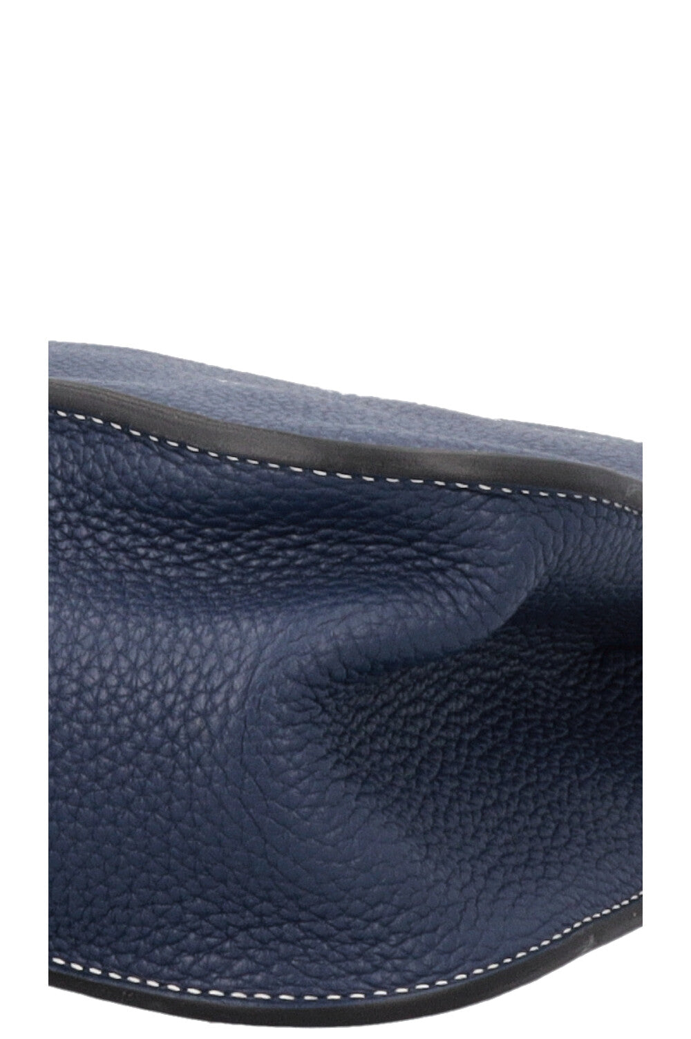 HERMÈS Halzan 31 Bag Clemence Bleu Marine