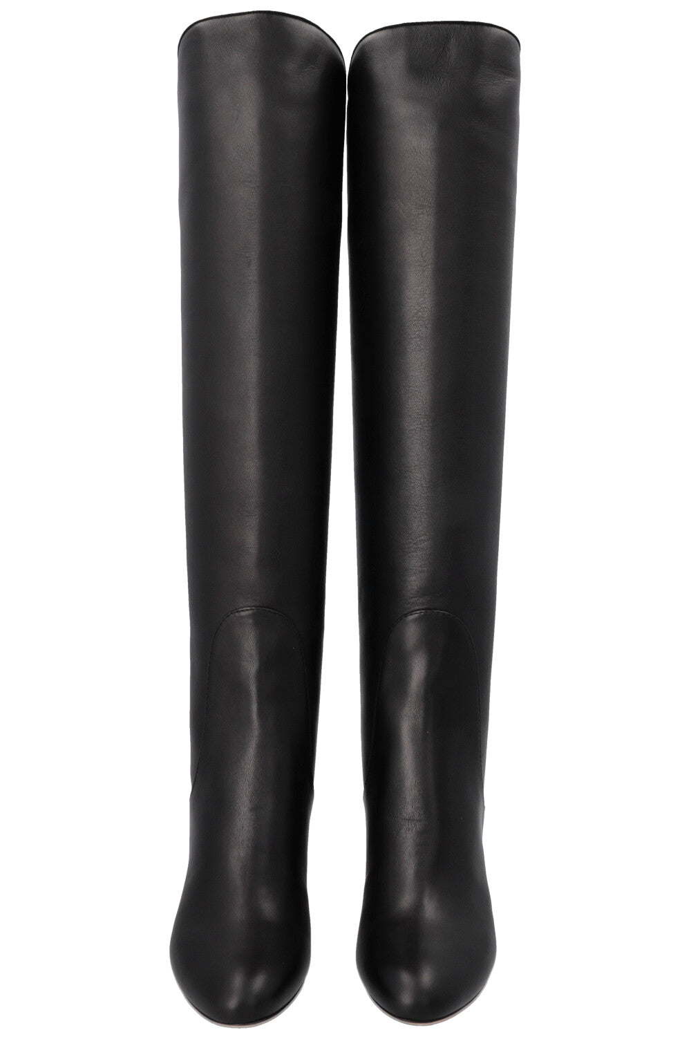 Bottes JIMMY CHOO Minerva 65 en cuir noir