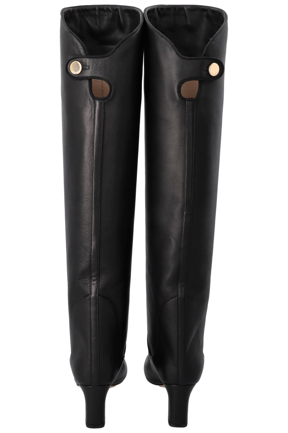 Bottes JIMMY CHOO Minerva 65 en cuir noir