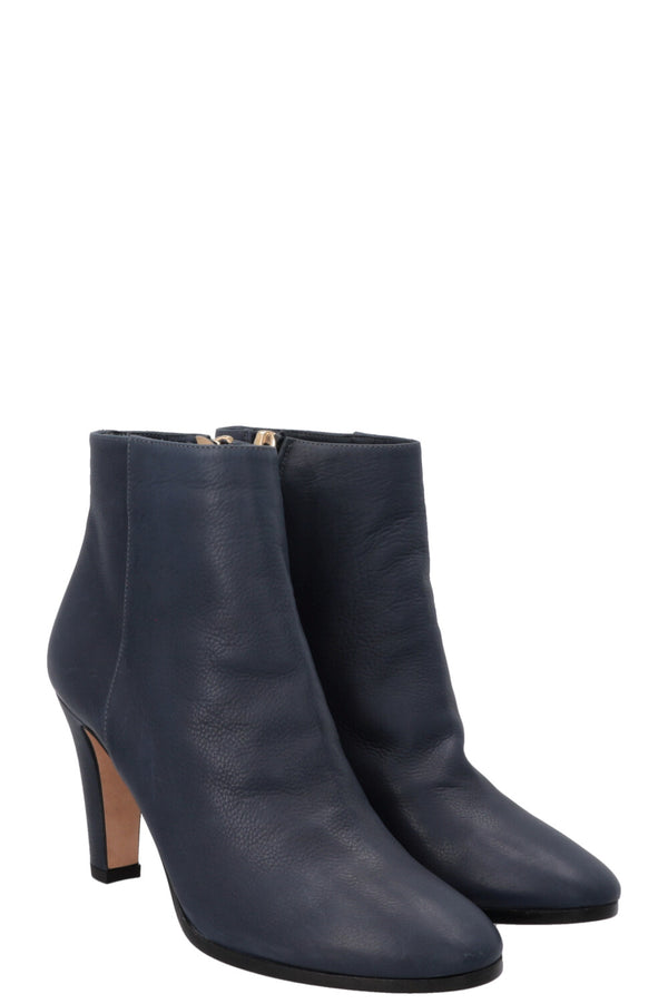 Bottes JIMMY CHOO en cuir bleu marine