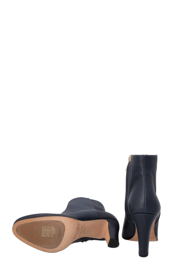 JIMMY CHOO Boots Leather Navy