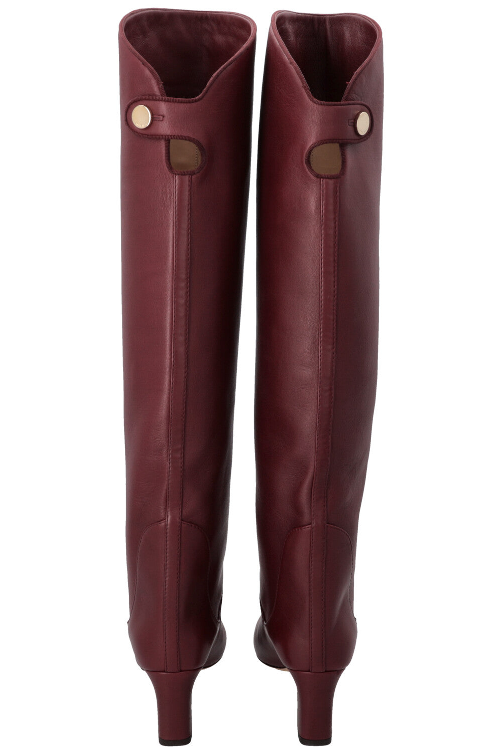 JIMMY CHOO Minerva 65 Boots Leather Bordeaux