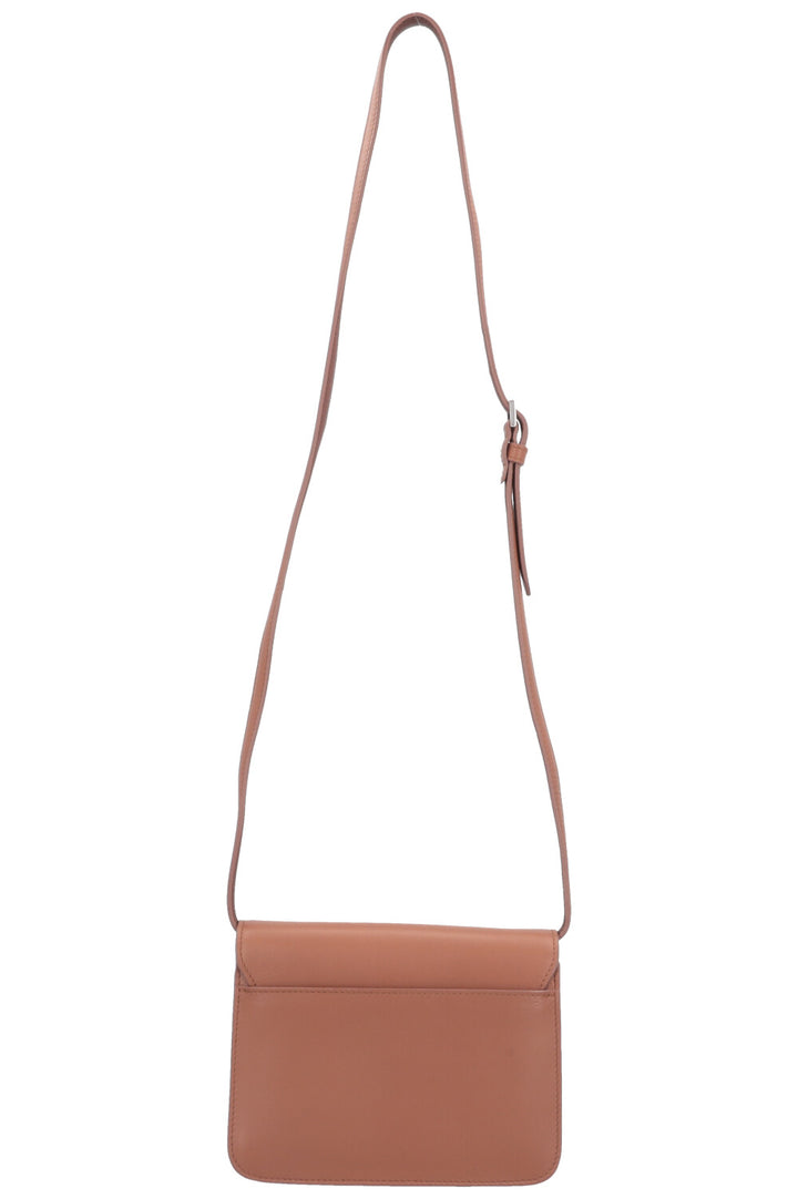 LORO PIANA Crossbody Bag Leather Brown